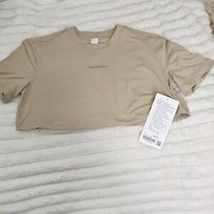 NWT Lululemon Jersey Training Super Crop